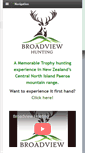 Mobile Screenshot of broadviewhunting.com